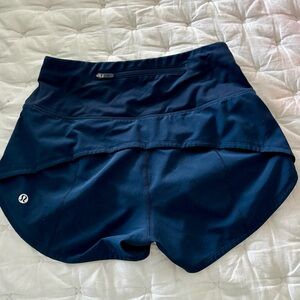 lululemon athletica Women's Dark Blue Athletic Shorts